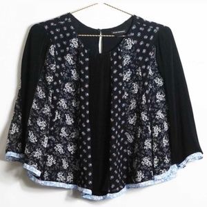 Club Monaco Floral Blouse